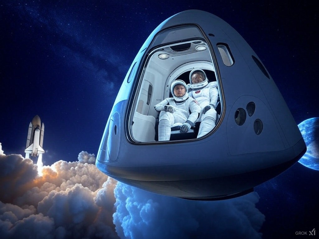Crewed Space-Flights - United States (2001 - present)