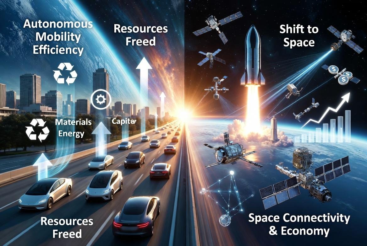 The Next Era of the Markets: Our Reach to Space, Space Connectivity, and Autonomy
